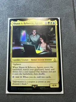 Shaun And Rebecca, Agents Assassins Creed Magic The Gathering - Image 3