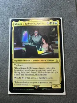 Shaun And Rebecca, Agents Assassins Creed Magic The Gathering - Image 4