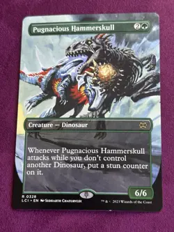 Pugnacious Hammerskull - Extended Art LCI NM MTG - Image 1