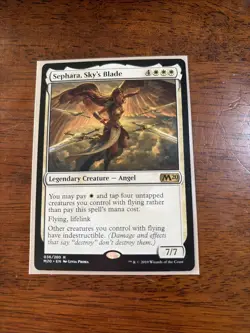 Magic The Gathering: Sephara, Sky's Blade - Core Set 2020 - Image 1
