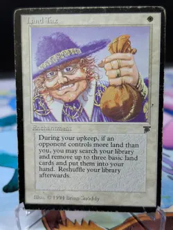 MTG Legends 1994- Land Tax HP - Image 1