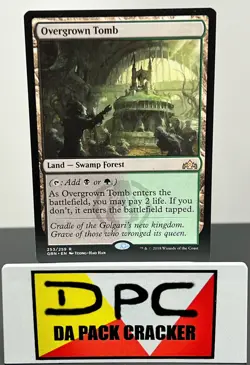 OVERGROWN TOMB Guilds of Ravnica GRN #253 **RARE** - Image 1