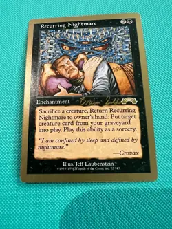 Recurring Nightmare - Championships Decks 1998 - Brian Selden - MTG - Magic - Image 1
