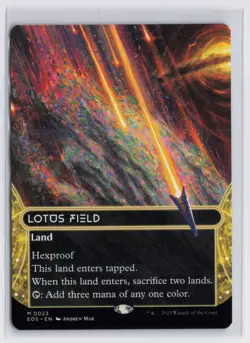 Magic Lotus Field (0023) (Borderless) Edge of Eternities: Stellar Sights MTG - Image 1