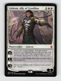 Gideon, Ally of Zendikar*Non-Foil* The List Reprints 029/274 LP - Image 1