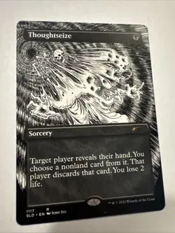 Thoughtseize (Borderless) Secret Lair Drop Regular - Image 2