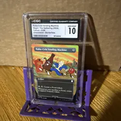 Nuka-Cola Vending Machine (Borderless) Fallout Regular CGC GEM MINT 10 - Image 1