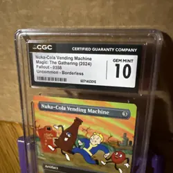 Nuka-Cola Vending Machine (Borderless) Fallout Regular CGC GEM MINT 10 - Image 2
