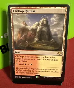 MTG | Clifftop Retreat (241/261) | Dominaria Remastered | Regular Rare NM-M - Image 1