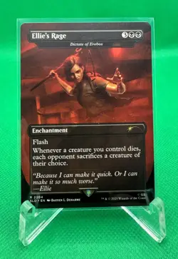 MTG: Ellie's Rage - Dictate of Erebos | Secret Lair Drop Series 2204 NM - Image 1