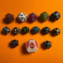 MTG Spindown Dice Lot D20 Dice Magic The Gathering Bulk Spindown Lot - Image 1