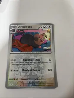 Oinkologne 140/159 Reverse Holo Card Journey Together JTG Pokemon TCG NM - Image 1