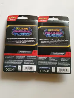 Pokemon TCG Phantasmal Flames Premium Checklane Blisters Greedent + Magcargo - Image 4