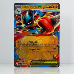 Mega Lucario Ex #012 Black Star Promo ME: Mega Evolutions Promo Pokemon TCG NM/M - Image 5