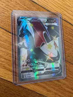 Pokemon TCG Champion's Path #79/73 Charizard V (Secret) RARE Used - Image 3