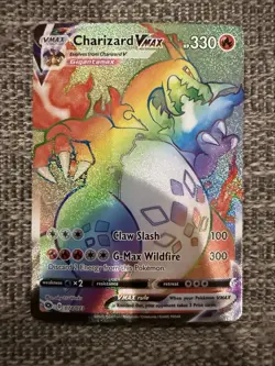 2020 Pokemon Champions Path Charizard Rainbow Rare VMax! 🌈 - Image 1