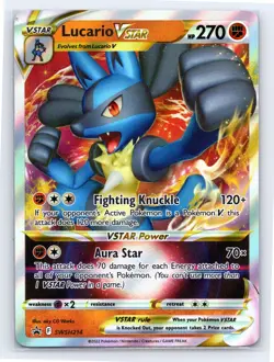 Lucario VSTAR SWSH214 - Pokemon Sword & Shield Promo - Promo Holo - NM - Image 1