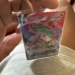 2022 Pokemon SWSH Silver Tempest Rayquaza VMAX Trainer Gallery Holo #TG20/TG30 - Image 2