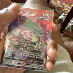 2022 Pokemon SWSH Silver Tempest Rayquaza VMAX Trainer Gallery Holo #TG20/TG30 - Image 4