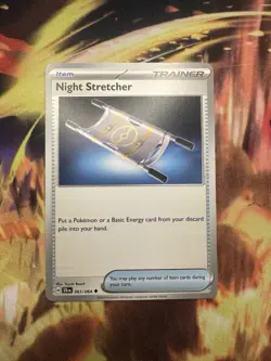 Pokemon TCG Night Stretcher 061/064 Sv: Shrouded Fable Non-Holo - Image 1