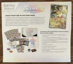 New Pokemon TCG Scarlet Violet Prismatic Evolutions Elite Trainer Box New Sealed - Image 2