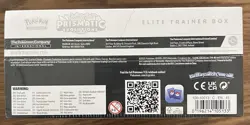 New Pokemon TCG Scarlet Violet Prismatic Evolutions Elite Trainer Box New Sealed - Image 4