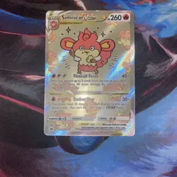 Simisear VSTAR Crown Zenith Galarian Gallery GG37 Ultra Rare Pokemon TCG - Image 4