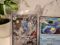 Kingdra EX Promo #131 Full Art With Seadra & Horsea Holo Set Of 3 Pokemon TCG - Image 4