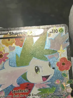 Pokemon TCG Shaymin EX RC21/RC25 Legendary Treasures Radiant Collection DMG - Image 4