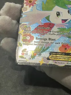 Pokemon TCG Shaymin EX RC21/RC25 Legendary Treasures Radiant Collection DMG - Image 5