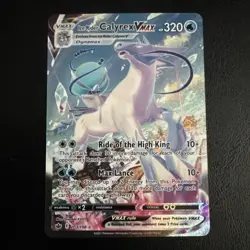Pokemon TCG Ice Rider Calyrex VMAX Alt Art Chilling Reign 203/198 NM - Image 1