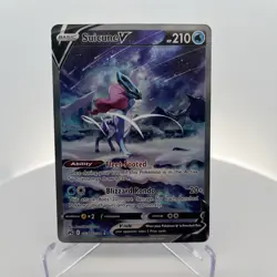 Suicune V GG38/GG70 Pokemon TCG Crown Zenith: Galarian Gallery NM Lp - Image 1