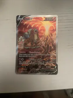 Entei v Crown Zenith Galarian Gallery Holo Ultra Rare Pokemon TCG GG36/GG70 - Image 1