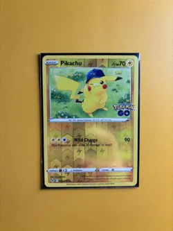 Pikachu | 028/078 | Pokemon Go Reverse Holo English | Pokemon NM - Image 4