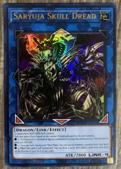 Yugioh Saryuja Skull Dread DUDE-EN026 Ultra Rare 1st Ed LP - Image 1