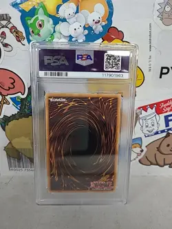 Yu-gi-oh! Stampede Blue-Eyes White Dragon RA04-EN108 Platinum 8th Art PSA 8 NM - Image 2