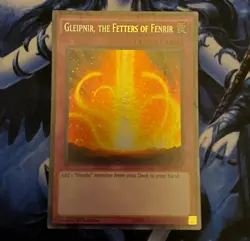Yugioh Gleipnir, The Fetters of Fenrir LC5D-EN203 1st Edition Secret Rare - Image 1