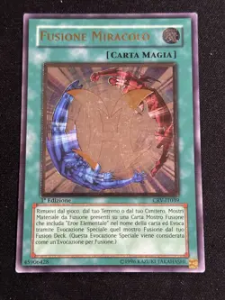 Yugioh 1x Miracle Fusion CRV-IT039 Ultimate Rare 1st Edition 1st NM! - Image 2