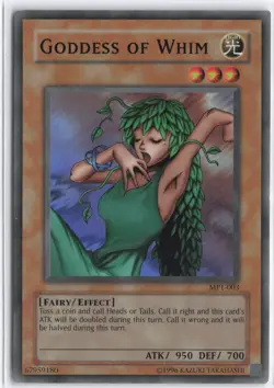 Yugioh - Goddess of Whim MP1-003 Limited - McDonald's Promo - Image 1
