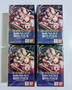 One Piece The Azure Sea’s Seven Double Pack Set 9 x 4 Box LOT OP-14 EB-04 SEALED - Image 1