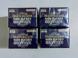 One Piece The Azure Sea’s Seven Double Pack Set 9 x 4 Box LOT OP-14 EB-04 SEALED - Image 5