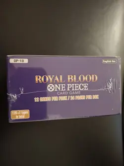 One Piece Royal Blood OP-10 Booster Box English Ver New - Image 3