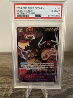 Kaido & Linlin (Parallel) OP08-119 Two Legends Foil - Image 1