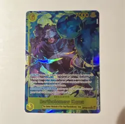 Bartholomew Kuma OP12-119 Legacy of the Master Foil Secret Rare Character - Image 1