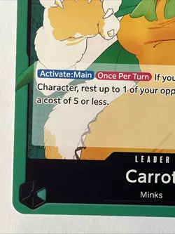 One Piece TCG Green Carrot Complete Custom Deck/Core - OP08-021 Excellent - Image 5