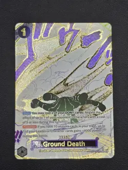 Ground Death (Alternate Art) OP14-096 The Azure Sea's Seven Foil - Image 1
