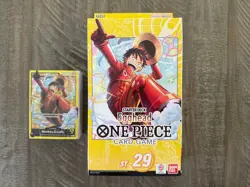 One Piece TCG ST-29 Starter Deck 29 Egghead Monkey D Luffy Sealed Brick ONLY - Image 1