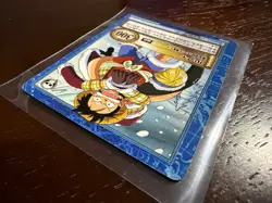 Luffy vintage Carddass Hyper Battle Japanese Bandai Card S102 ONE PIECE - Image 5