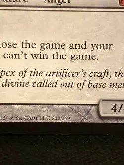 PLATINUM ANGEL M11 REGULAR MTG TCG CARD - Image 3