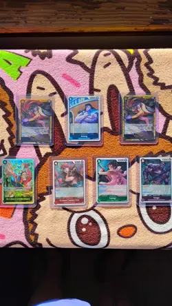 One Piece Card Game OP-14 Azure Sea’s Seven Alt Art Lot - - Image 1